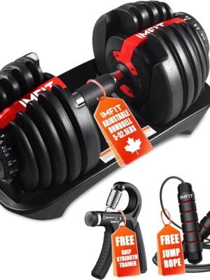 Haltères Ajustables ProWeight – Idéal Pour Tous Vos Entraînements